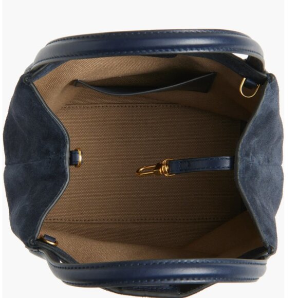 Madewell Mini Suede Shopper Tote - Picture 4 of 14